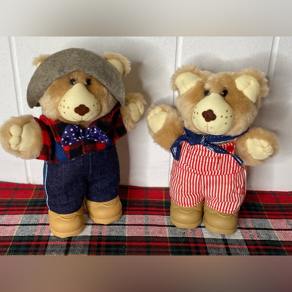 1986/1988 Furkin Bears Sets Of 2